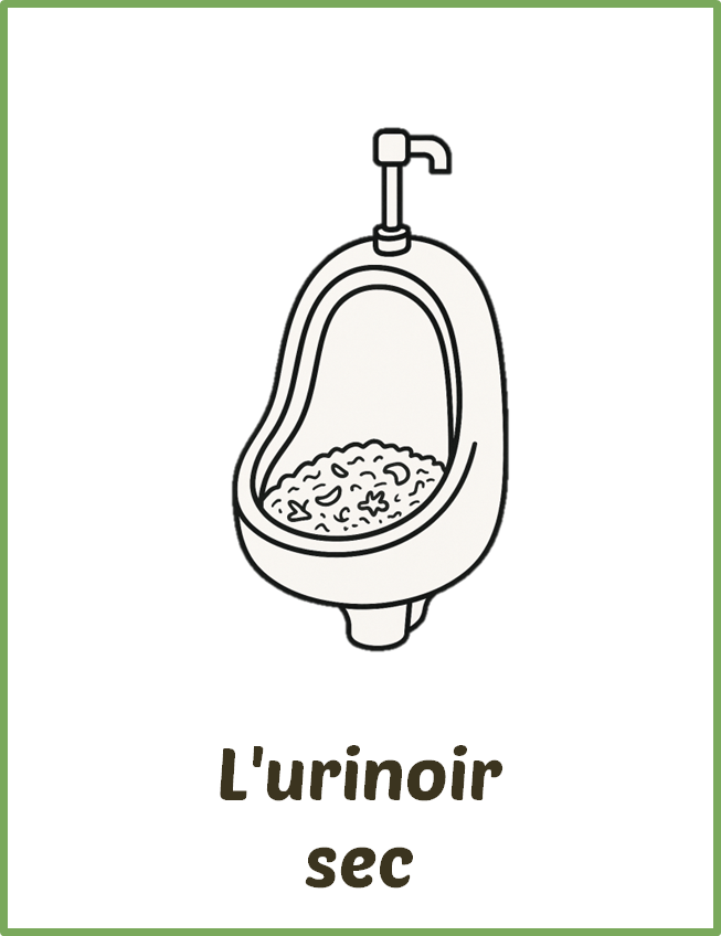 L’urinoir sec